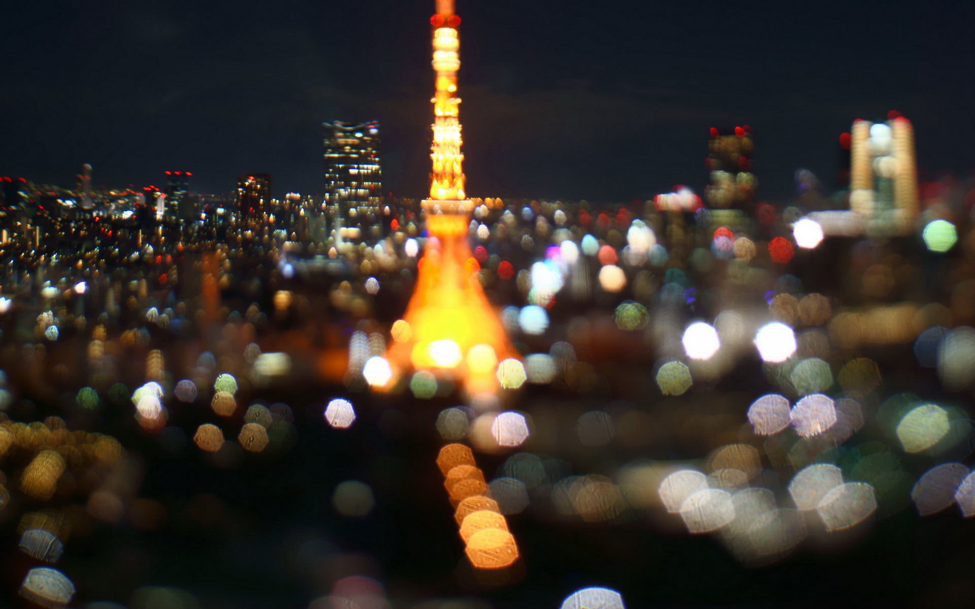 日本东京夜景壁纸日本东京梦幻夜景高清壁纸 唯一图库