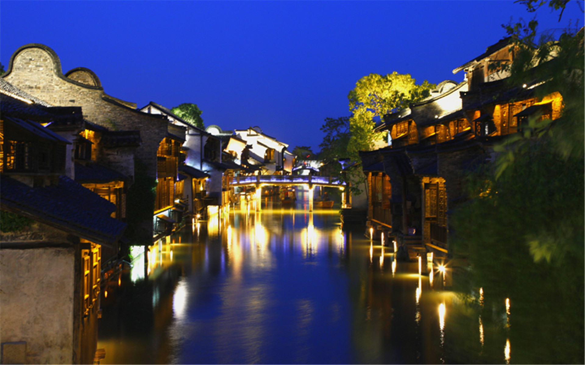 好看的夜景壁纸中国城市魅力夜景电脑壁纸 唯一图库