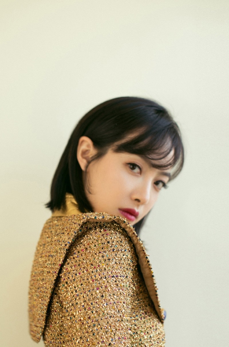短发美女宋茜名媛气质明星代言人靓丽造型图片